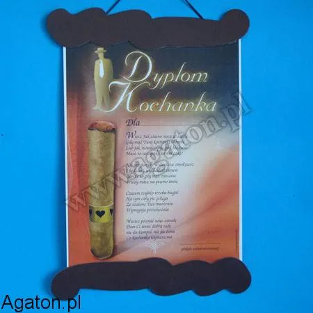 Dyplom S - Dyplom kochanka