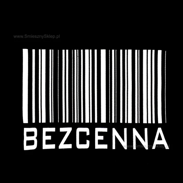 Koszulka - Bezcenna (kod kreskowy)