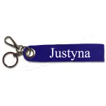 Brelok filcowy z kieliszkiem - Justyna - 2