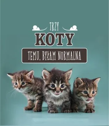 Torba kolorowa - Trzy koty temu, byłam normalna