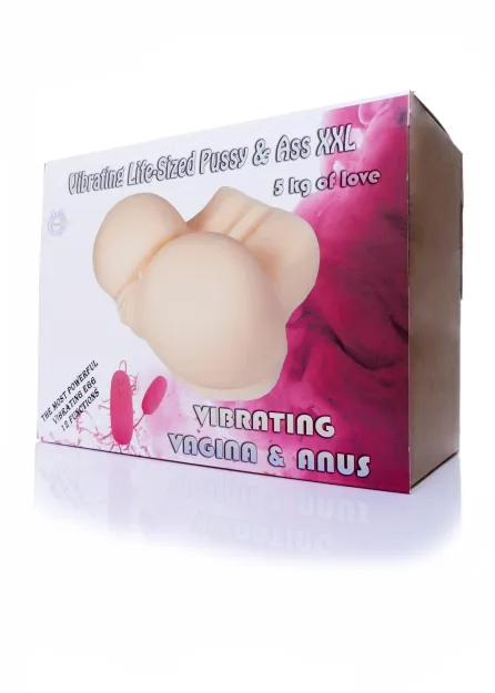 Masturbator - Vibrating Life - Sized Pussy & Ass XXL