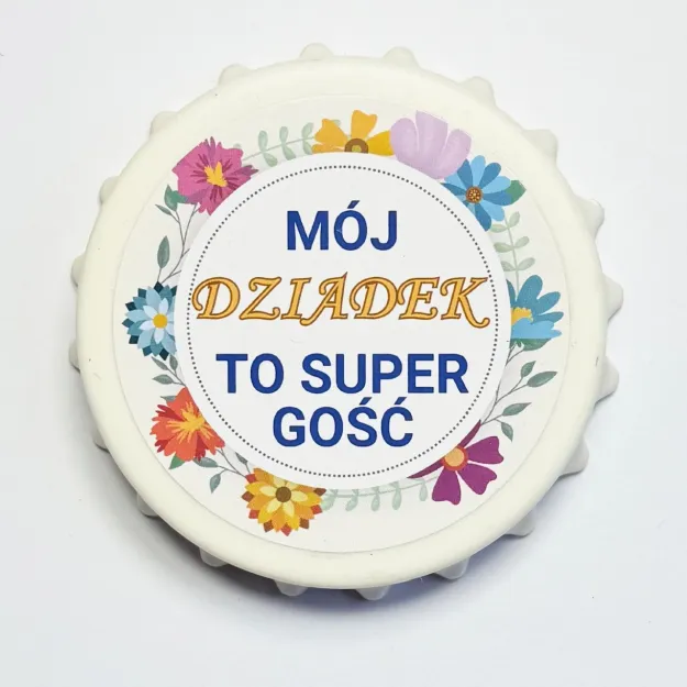 Otwieracz Kapsel - Mój Dziadek to super gość