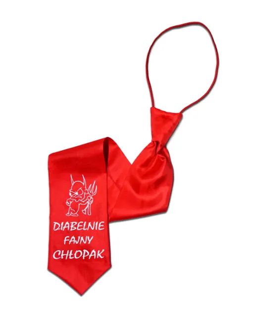 Krawat czerwony - Diabelnie fajny chłopak