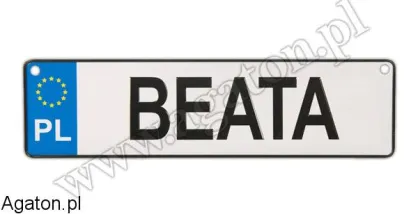 Tablica imienna - Beata