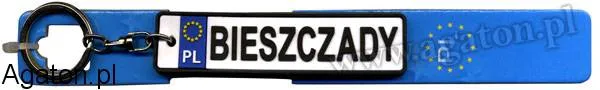 Brelok tablica - Bieszczady