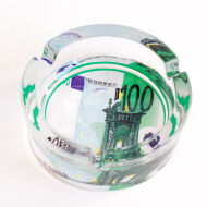 Popielniczka szklana - 100 euro