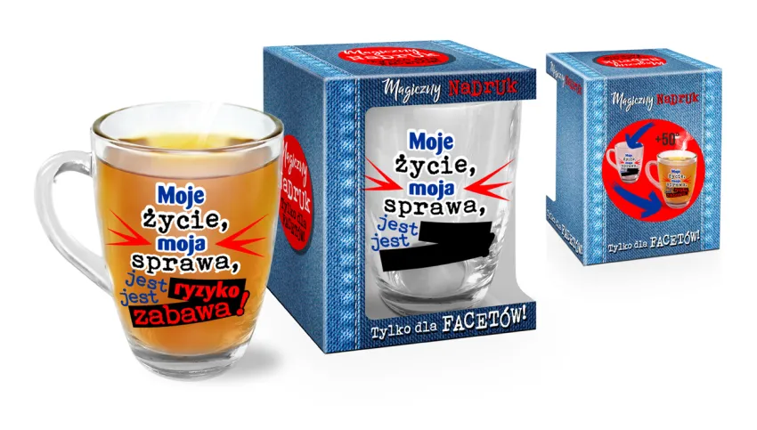 Magiczny kubek baryłka - Moje życie, moja sprawa... Jest ryzyko, jest zabawa.