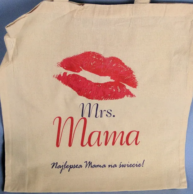 Torba bawełniana - Mrs. Mama. Najlepsza Mama na świecie!