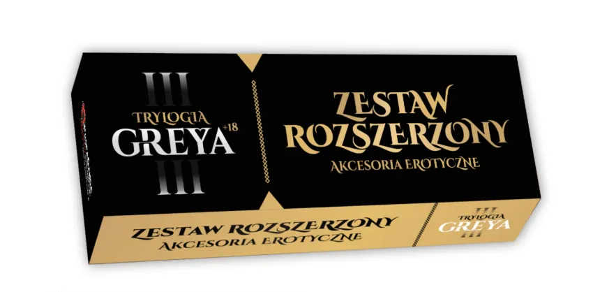 Trylogia Greya - Akcesoria erotyczne - zestaw rozszerzony