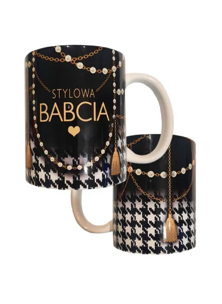 Kubek A - Stylowa Babcia (pepitka)