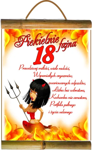 Dyplom z bambusem - Piekielnie fajna 18