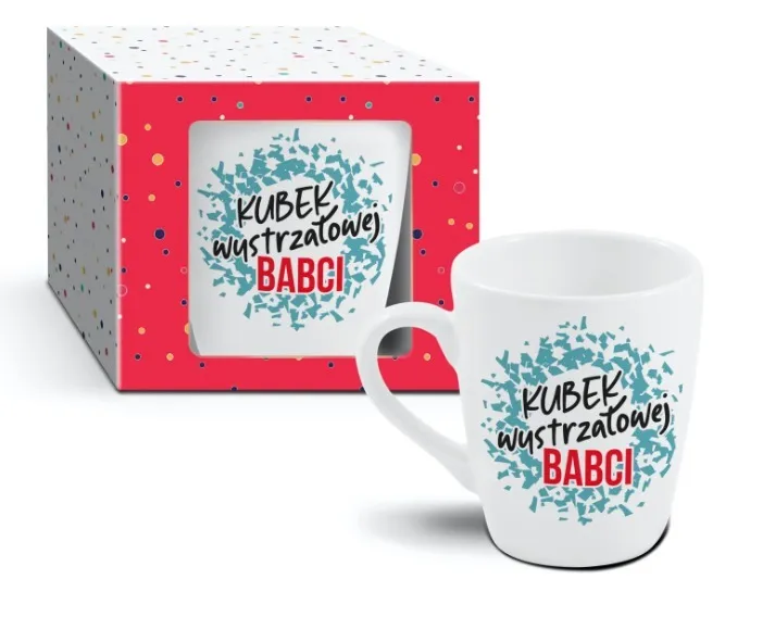 Kubek baryłka - Kubek wystrzałowej Babci