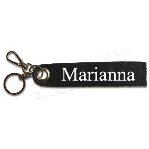Brelok filcowy z imieniem - Marianna