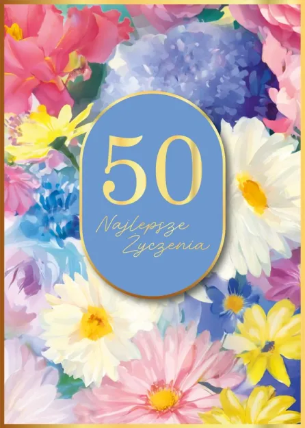 Karnet 3D - 50 Najlepsze życzenia