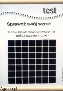 Dyplom - Sprawdź swój wzrok - test