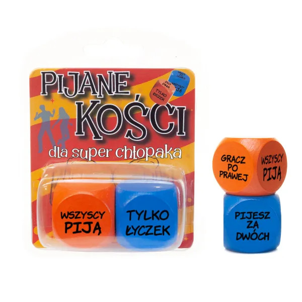 Pijane kości - Dla Super Chłopaka (pomarańczowe)