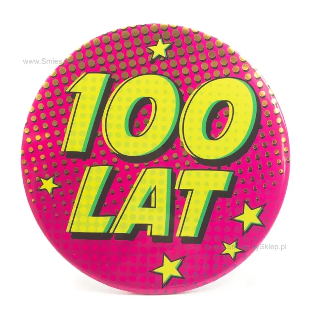 Mega przypinka - 100 lat