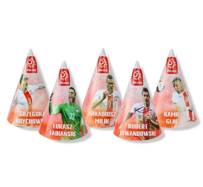 Czapeczki - Reprezentacja Polski (6 szt)