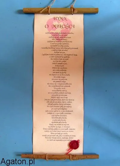 Dyplom z bambusem - Hymn o miłości