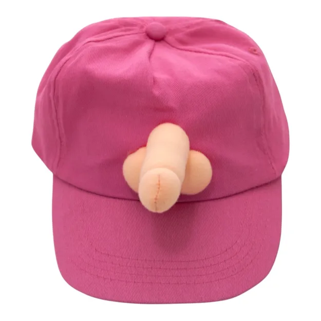 Czapka różowa z penisem
