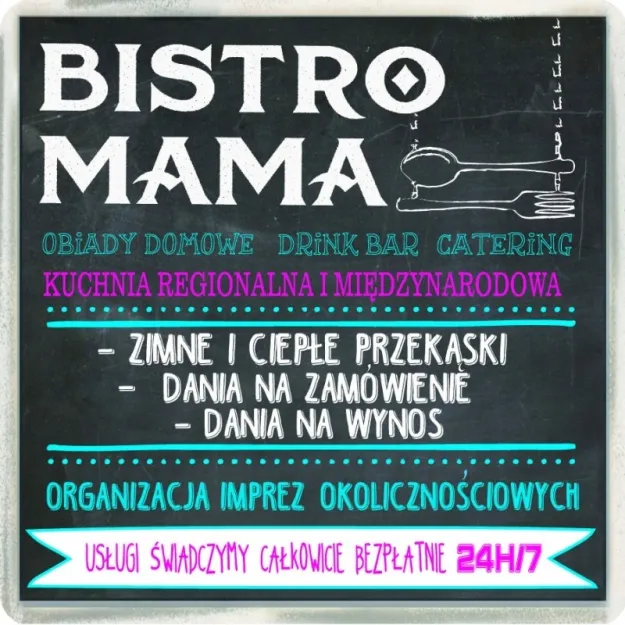 Magnes - Bistro Mama, obiady domowe, drink bar, catering, ...usługi świadczymy całkowicie bezpłatnie 24h/7