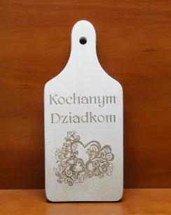 Deska kuchenna - Kochanym Dziadkom (serce)