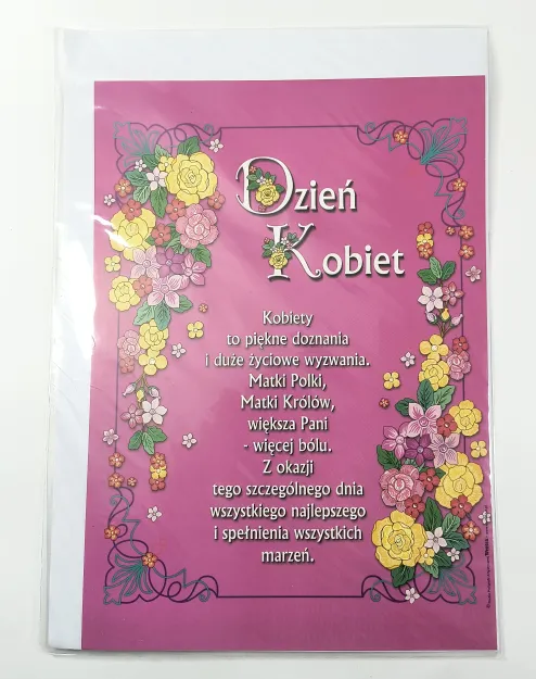 Dyplom - Dzień Kobiet I