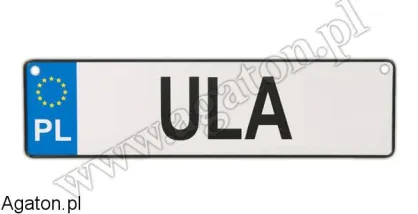 Tablica imienna - Ula