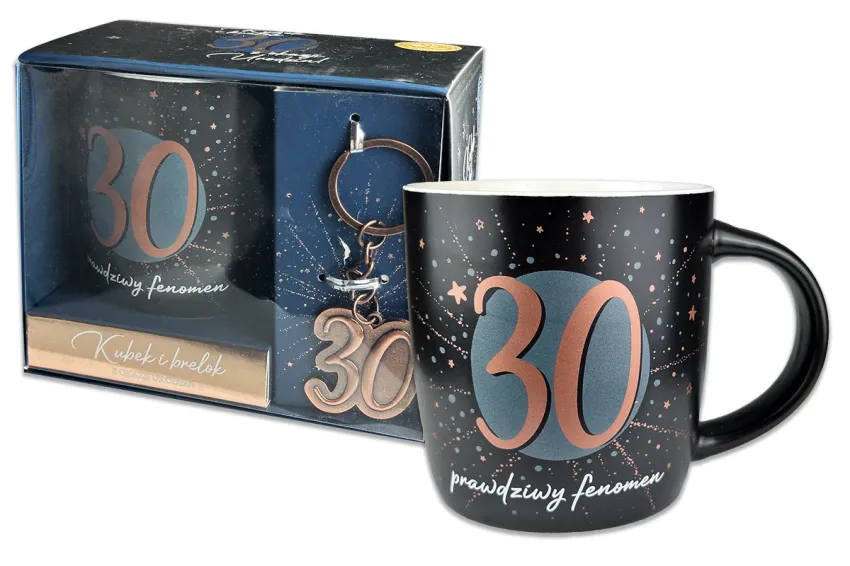 Kubek + brelok - 30 prawdziwy fenomen