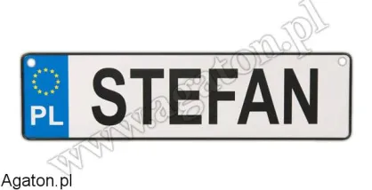 Tablica imienna - Stefan