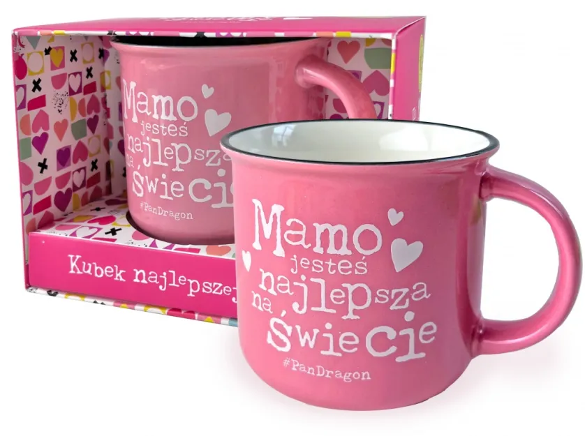 Kubek Hobby - Mamo jesteś najlepsza na świecie