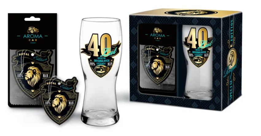 Szklanka Royal do piwa (0,5l) + zapach - 40 lat i wciąż na oryginalnych częściach!