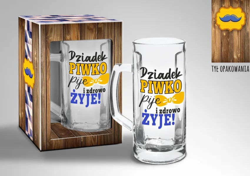 Kufel - Dziadek piwko pije i zdrowo żyje!