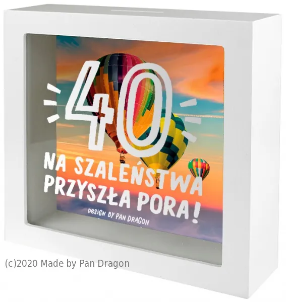 Skarbonka home - 40 lat! Na szaleństwa przyszła pora