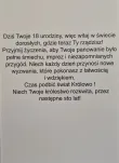 Karnet 3K (żółty) - 18 Witaj Królowo, od dzisiaj rządzisz wśród dorosłych - 2