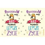 Skarbonka puszka - Oszczędzam by mój kot miauu lepsze życie. - 2