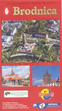 Brodnica - Mapa - plan miasta