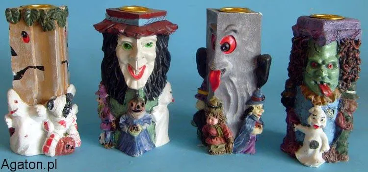 Świecznik halloween