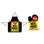 Kpl. Fartuch + rękawica - STOP Ręce precz od mojej kiełbaski! - 2