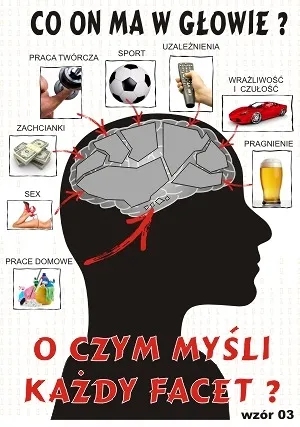 Karnet C5 -Co On ma w gowie - O czym naży każdy facet?