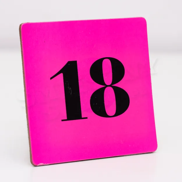 Podstawka Neon - 18 (różowa)