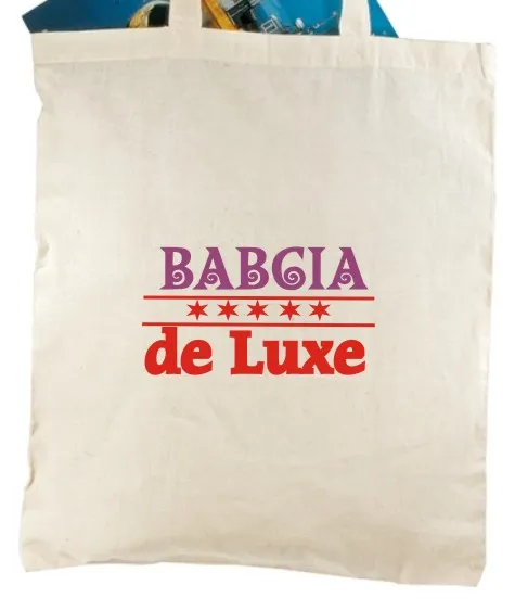 Torba bawełniana - Babcia de luxe