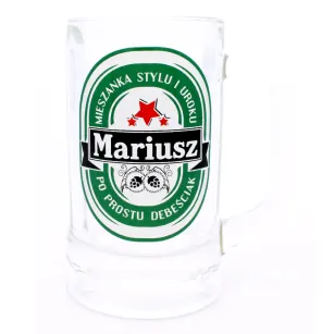 Kufel 0.3L - Mariusz Mieszanka stylu i uroku po prostu debeściak