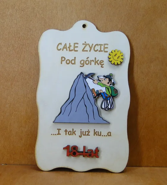 Deska - Całe życie pod górę... i tak już ku...a 18 lat