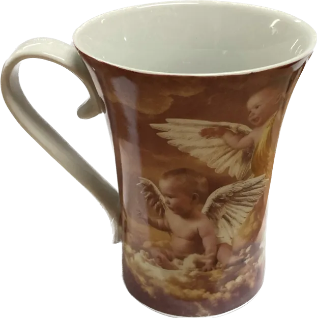 Kubek ceramiczny - Aniołki-dzieci