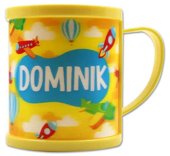 Kubek plastikowy 3D - Dominik