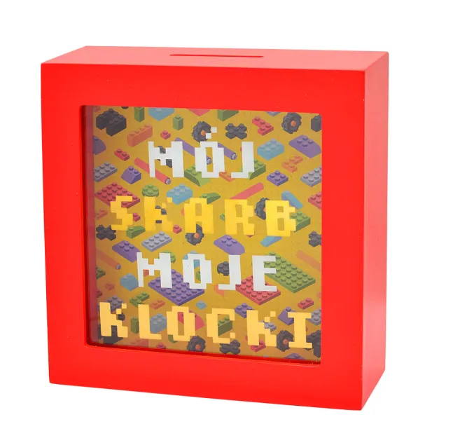 Skarbonka Skarbbox - Mój skarb moje klocki