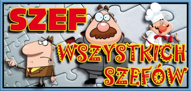 Tabliczka 3D - Szef wszystkich szefów