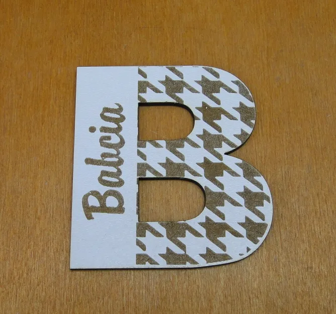 Magnesem literka B - Babcia