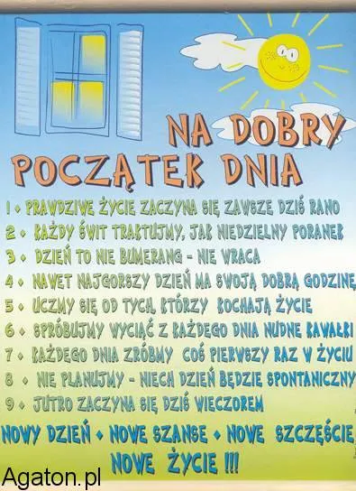 Dyplom - Na dobry początek dnia